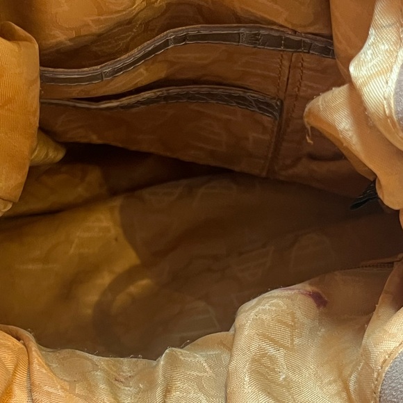 Kathy Van Zeeland Gold Jewel Embellished Shoulder Bag - Picture 10 of 15